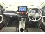 見通しのよいすっきりとした視界で、運転もしやすいです。