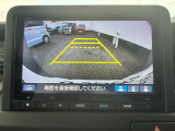 バックカメラも付いています! 運転が不慣れな方でも安心して駐車が可能です!
