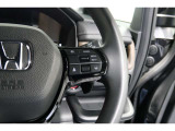 Hondaセンシングの機能のひとつ、アダプティブクルーズコントロール付!アクセルから足を離しても設定したスピードと前車との車間を保ち走行してくれます!車線維持もアシスト☆高速道路で疲労軽減ですね☆