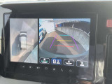 ◆後方の映像です◆見通しの悪いところでも、フロントカメラで確認できます◆