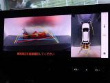 バックガイドモニターを装備しています、車庫入れもラクラクです。パノラミックビューモニターを搭載しています、上からの画像も表示されます。