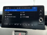オーディオ機能も充実しています。