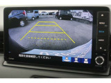 【バックカメラ】と【前後パーキングセンサー】装備付き