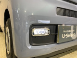 LEDフォグライトで更に夜道も安心!