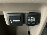 HDMIポート、USBポートが装備されております。HDMIポートを他の機器と繋げることによって、モニターへ映像を流すことができます。