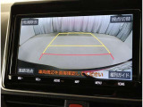 バックガイドモニターで、後方を確認しながら安心して駐車することができます。運転初心者も熟練者も必須の機能ですよ!