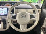 【ステアリングスイッチ】運転中、前方から目線をそらすことなく、オーディオ等の操作が可能な便利機能!安心&快適なドライブを演出してくれます♪