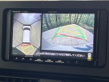 【パノラマモニター】専用のカメラにより、上から見下ろしたような視点で360度クルマの周囲を確認することができます☆死角部分も確認しやすく、狭い場所での切り返しや駐車もスムーズに行えます。