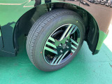 タイヤサイズは155/65R14純正アルミホイール付き!(夏タイヤ装着)冬タイヤ、ホイール注文も承っております☆