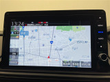 【純正ナビ】専用設計で車内の雰囲気にマッチ!ナビ利用時のマップ表示は見やすく、いつものドライブがグッと楽しくなります!
