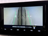 【フロントカメラ】運転席に座った状態で死角になりやすいクルマの前の様子まで確認でき安全ですね♪