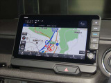 HONDA純正の大画面ナビが装備されています☆情報量が多く見やすいナビゲーションシステムです!