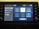 Bluetooth対応ナビです。スマホからのプレイリスト再生やハンズフリー通話も可能です。