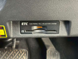 今では必需品のETCもパネルデザインにフィットするビルトインタイプなので、見た目もスッキリとしています