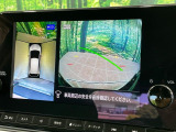 【アラウンドビューモニター】専用のカメラにより、上から見下ろしたような視点で360度クルマの周囲を確認することができます☆死角部分も確認しやすく、狭い場所での切り返しや駐車もスムーズに行えます。