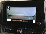 後方の見にくい視界もバックモニターで確認サポートして駐車時も安心☆