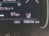 【走行距離】走行距離計の画像です。※撮影時の実走距離となります。車両の移動等により走行距離が進んでいる場合があります。