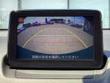 うれしいバックモニター付!後退時の不安感によるストレスから開放してくれます。
