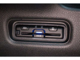 ビルトインタイプのETC車載器で見た目もスマートに♪