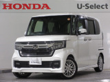 ワンオーナー車の2021年、N-BOXカスタム(EXターボ)が入庫しました。当社自社工場にて法定点検を実施しております。過去の整備は整備記録簿での確認ができます。