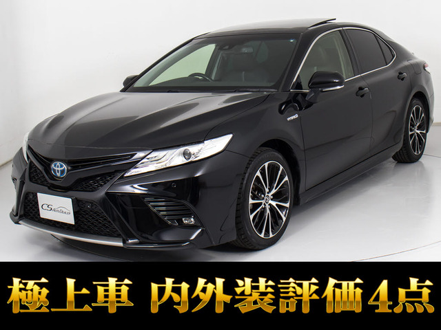 カムリ 2.5 WS サンルーフ BSM トヨタセーフティセンス OP18インチAW