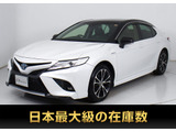 ★トヨタ カムリ WSレザーパッケージ★★禁煙車★黒本革★シートヒーター★★セーフティセンス★レーダークルーズ★★プリクラッシュ★クリアランスソナー★★BSM★LDA★メーカーオプションSDナビ★