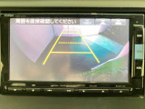 【バックカメラ】死角になりやすい後方もとても見やすいです★車庫入れに自信がない方や縦列駐車が苦手な方にも、おすすめな機能★