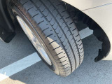 タイヤは当分心配ありません
