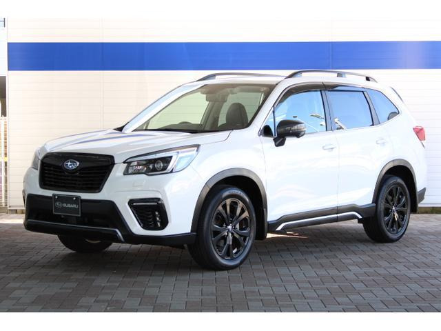 フォレスター 1.8 スポーツ 4WD ルーフレール BD対応8インチナビ&前後ドラレコ