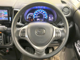 【ステアリングスイッチ】運転中、前方から目線をそらすことなく、オーディオ等の操作が可能な便利機能!安心&快適なドライブを演出してくれます♪