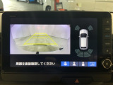 リアカメラ付で、後方をナビ画面で確認。車庫入れも安心です。もちろん、バックギアと連動しています。