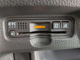 高速道路の利用をスムーズにするETC車載器付きです。