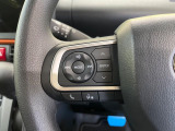 【ステアリングスイッチ】運転中、前方から目線をそらすことなく、オーディオ等の操作が可能な便利機能!安心&快適なドライブを演出してくれます♪