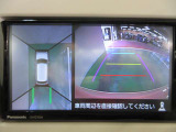 アラウンドビューモニターで車庫入れも空から見ている様に駐車できラクラクです。