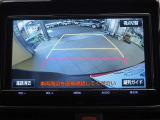 バックガイドモニターで、後方を確認しながら安心して駐車することができます。運転初心者も熟練者も必須の機能ですよ!
