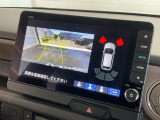 カラービジョンとガイドラインで見やすいバックモニターと障害物センサーで車庫入れも楽ちんです♪