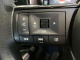 ステアリングスイッチ搭載!ハンドルひとつで手を離さなくても運転中視線をそらさなくても操作が出来て便利です♪