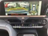 安全機能のバックモニター&全周囲モニターも装備です。