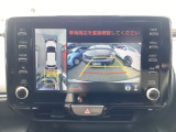 車両の周囲が見える全周囲カメラを装着しております♪
