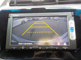 画質もキレイなバックカメラ、車庫入れが苦手な方も運転が好きになるはず。