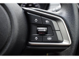 全車速クルーズコントロールの操作スイッチで、アイサイトと連動し前方車両に追従走行できます。