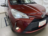 LEDヘッドライトです。デザイン性がよくとても明るいので、夜間の走行や悪天候でも安心です。しかも長寿命!