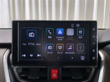 ディスプレイオーディオ搭載。スマホと同じ感覚の画面タッチ操作はもちろん、ハンズフリー通話ができるので、運転中でも安心です。