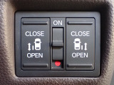 運転席からもスライドドアをボタン操作でスピーディーに開閉できます!またスマートキーでも操作できるので便利です。