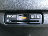 ETCがついているので、有料道路を利用する際に料金所の通過がスムーズです♪