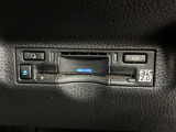 ETC車載器付きです。高速道路の料金所もスムーズに通過できます。