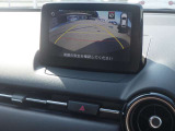 バックモニターも装備しています。車庫入れ、駐車が苦手なお客様、もう安心です!