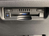 ETC車載器付きです。高速道路の料金所もスムーズに通過できます。