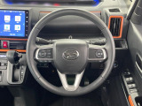 【ステアリングスイッチ】運転中、前方から目線をそらすことなく、オーディオ等の操作が可能な便利機能!安心&快適なドライブを演出してくれます♪