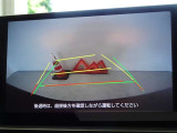 バックガイドモニターを装備しています、車庫入れもラクラクです。